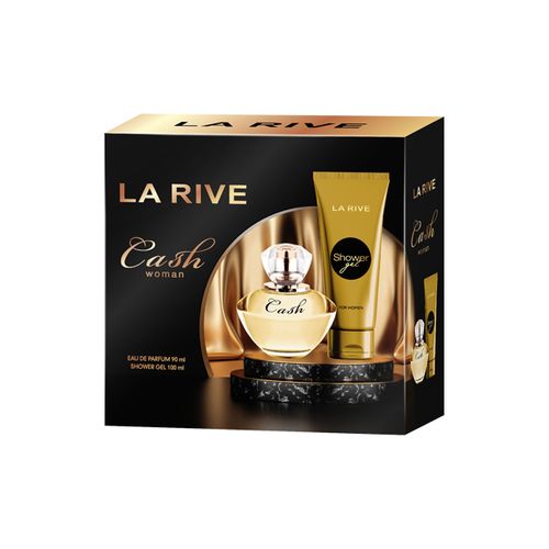 La Rive for Woman Cash Gift Set Eau de Parfum 90ml + Shower Gel 100ml