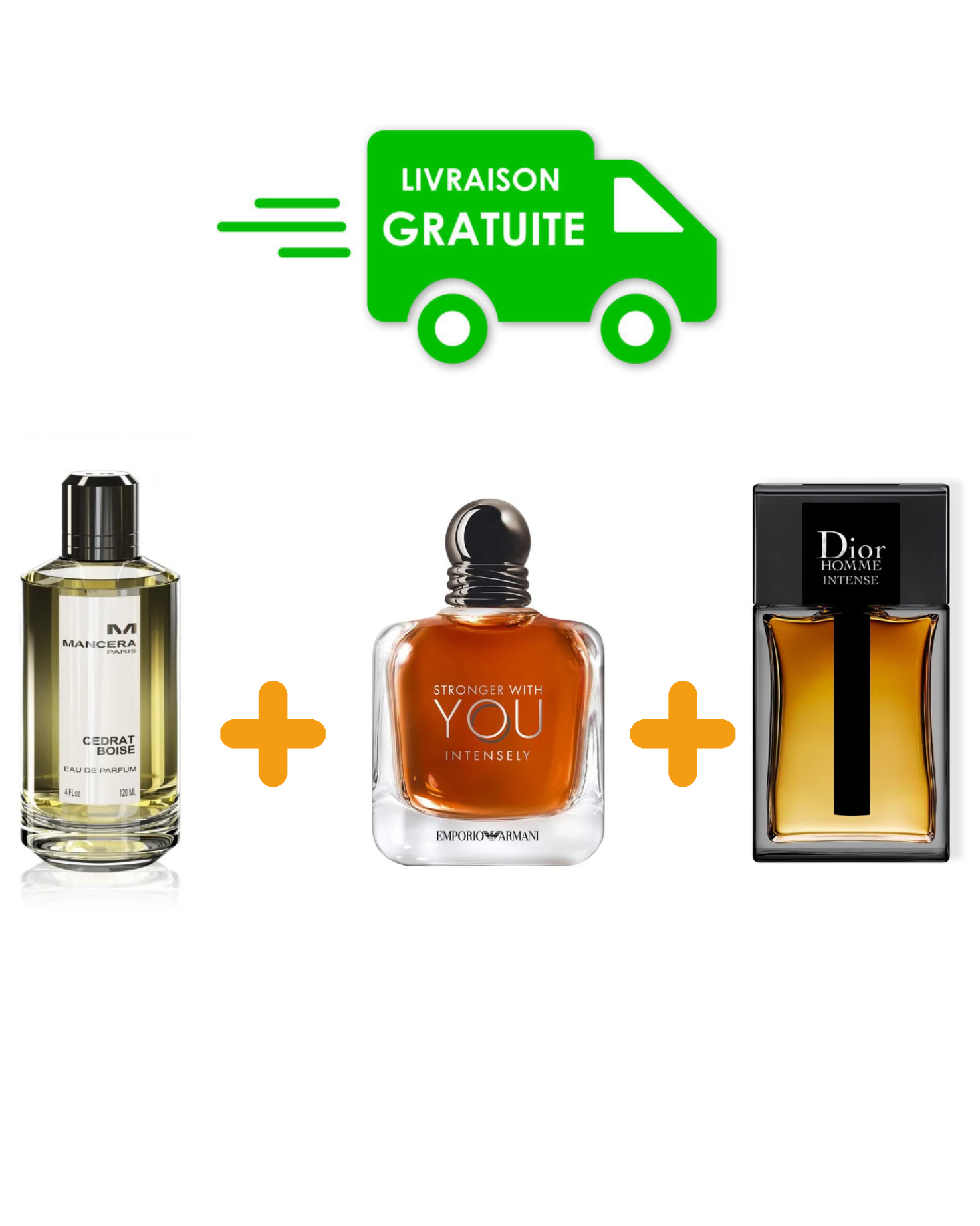 S.W intensly +Mancera Cedrat boise+Doir Homme intense