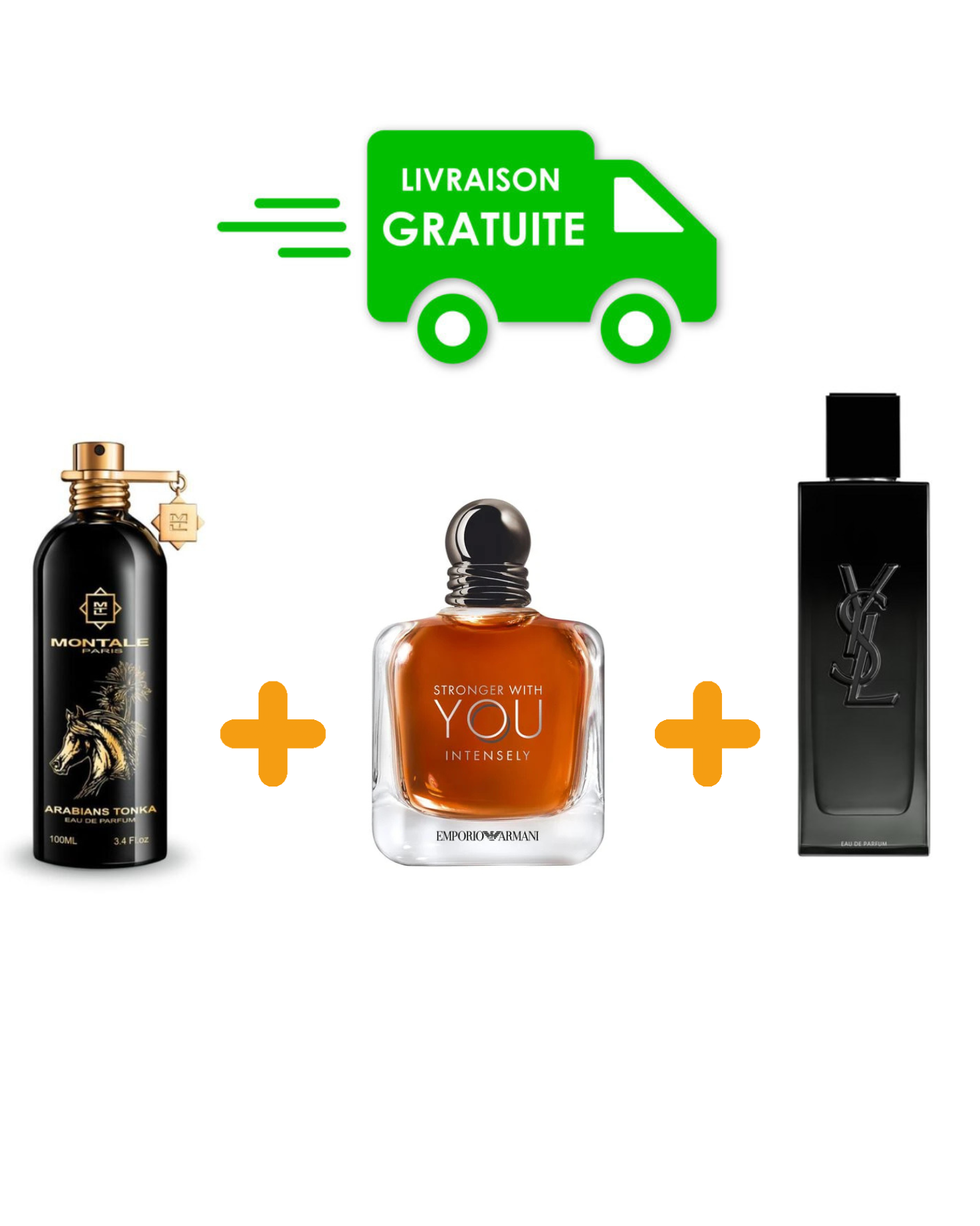 S.W intensly +Arabian tonka+Myself EDP